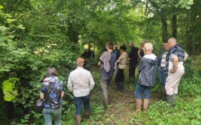 Visite du site du Graau à Andrezé