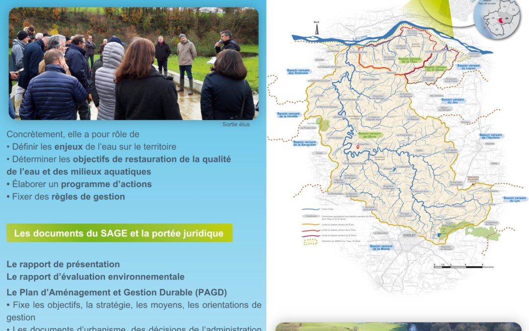 Le SAGE – La gestion concertée de la ressource en eau
