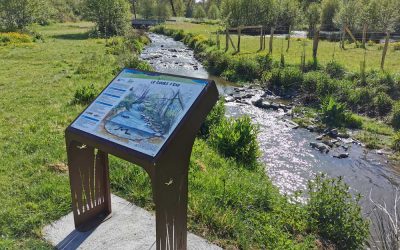 Installation de panneaux pédagogique